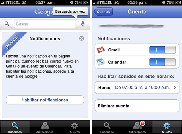 Google Mobile iPhone iPad