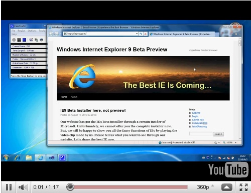 Internet Explorer 9